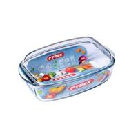 Pyrex - Schaal Rechthoek met Deksel, 6,5 liter - Pyrex | Essentials