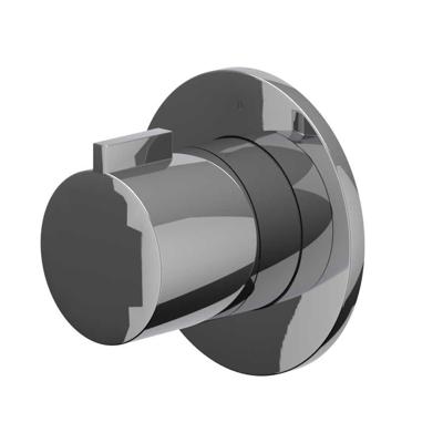 Afbouwdeel IVY Pact Inbouw Stopkraan Symmetry Met Rond Rozet Chroom IVY