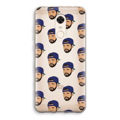 Drake Away: Xiaomi Redmi 5 Transparant Hoesje