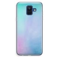 mist pastel: Samsung Galaxy A6 (2018) Transparant Hoesje