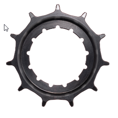 Enduo cargo tandwiel 24t cargo rohloff cl-53.0 / 54.7 zwart