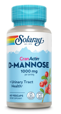 Solaray Cranactin D-Mannose Capsules