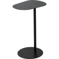 Bijzettafeltje Bolzano - zwart - D35 x H53 cm - metaal - plantenpot verhoger - koffie en lampjes taf Bijzettafeltje Bolzano - zwart - D35 x H53 cm - metaal - plantenpot verhoger - koffie en lampjes taf
