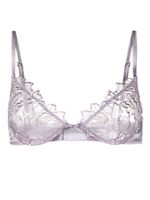 Fleur Du Mal soutien-gorge Whitney à broderies - Violet