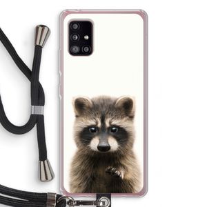 Rocco: Samsung Galaxy A51 5G Transparant Hoesje met koord