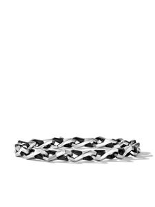 David Yurman bracelet Faceted Link en argent sterling (9 mm)