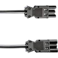 Bachmann 375.0551 Stroom Verlengkabel Zwart 4 m