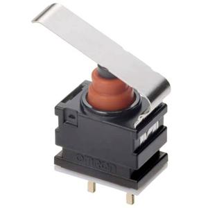 Omron D2GW-AL62D Microschakelaar 13.5 V/DC 0.01 A 1x aan/(uit) 1 stuk(s) Tray