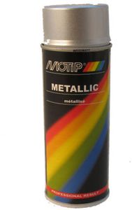 Motip Spuitbus 400ml Metallic-Zilver