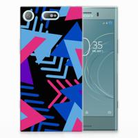 Sony Xperia XZ1 Compact | TPU Hoesje | Funky Triangle