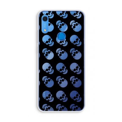 Musketon Skulls: Huawei Y6s Transparant Hoesje
