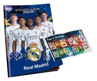 Real Madrid 2025/26 Sticker Collection Album Set