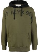 1017 ALYX 9SM hoodie à logo imprimé - Vert