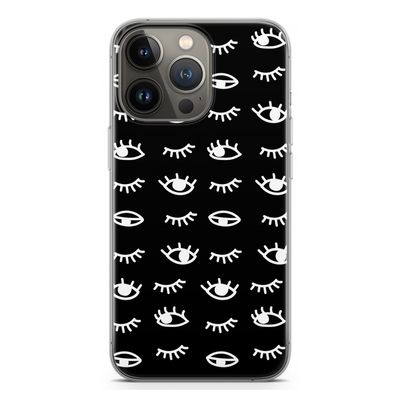 Eye pattern #3: iPhone 13 Pro Transparant Hoesje