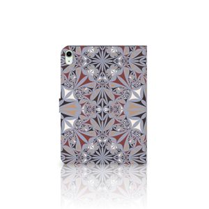 iPad Air (2020/2022) 10.9 inch Leuk Tablet hoesje Flower Tiles