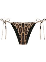 Dolce & Gabbana bas de bikini Brazilian - Marron - thumbnail