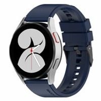 Siliconen gesp bandje - Donkerblauw - Samsung Galaxy Watch Active 2