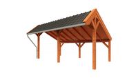 Tijdelijk 15% korting | Trendhout Kapschuur De Heerd 600x425 cm- Kapschuurdak- Onbehandeld lariks Douglas hout- Trendhout Tijdelijk 15% korting | Trendhout Kapschuur De Heerd 600x425 cm- Kapschuurdak- Onbehandeld lariks Douglas hout- Trendhout