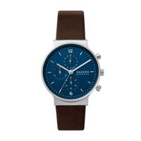 Horlogeband Skagen SKW6765 Leder Bruin 20mm