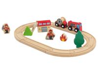 lupilu Houten treinset (Brandweer)
