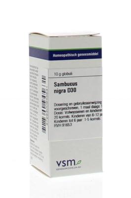 VSM Sambucus nigra D30 10 Gram VSM Sambucus nigra D30 10 Gram
