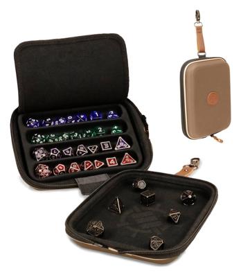 Enhance Board Game Dice Bag Designer Edition Tan