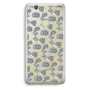 Poezen: Huawei Ascend P10 Lite Transparant Hoesje