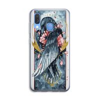 Golden Raven: Samsung Galaxy A40 Transparant Hoesje