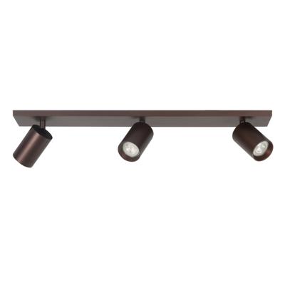Highlight OpbouwspotMila 3-lichts recht choco - S7497.04