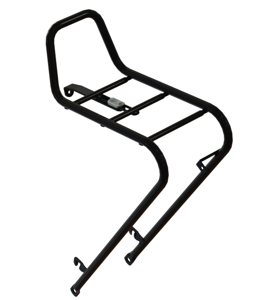 Steco Voordrager flow 28 inch staal zwart
