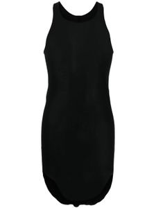 Rick Owens débardeur en coton à effet de transparence - Noir