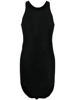 Rick Owens débardeur en coton à effet de transparence - Noir