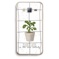 Kamerplant op vensterruit: Samsung Galaxy J3 (2016) Transparant Hoesje