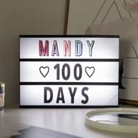 Alphabet Handmade Puzzle Light Box Decoration Night Light Home Decoration with Black and White Card(Black box black strip) Alphabet Handmade Puzzle Light Box Decoration Night Light Home Decoration with Black and White Card(Black box black strip)