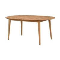 Rowico Home Filippa uitschuifbare houten eettafel naturel - 170 x 105