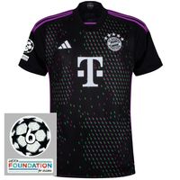 Bayern München Shirt Uit 2023-2024 + Champions League Badges - thumbnail