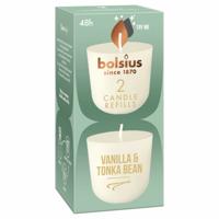 Bolsius cleanlight navulling Vanille & Tonkaboon Bolsius cleanlight navulling Vanille & Tonkaboon