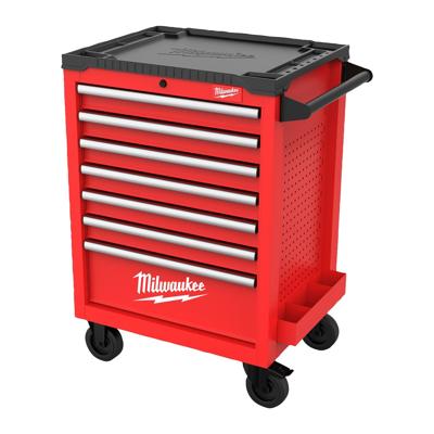 Milwaukee TOOLGUARD™ SRC27/7-1 Stalen gereedschapswagen rood 69cm 7 lades - 4932498252