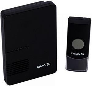 Enzo Chacon Draadloze deurbel 80m zwart - 8415060