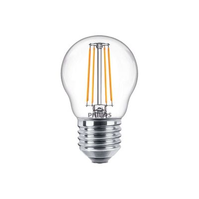 Philips LED kogel E27 3,4-40W 2700K filament helder dimbaar - LED3746