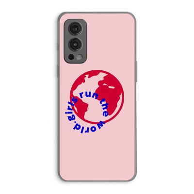 Run The World: OnePlus Nord 2 5G Transparant Hoesje