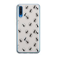 Miauw: Samsung Galaxy A50 Transparant Hoesje