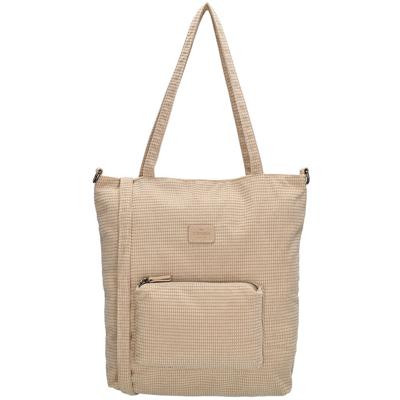 Charm London Corduroy Shopper/Schoudertas Valley Zand
