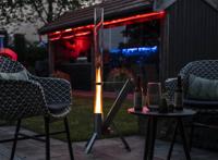 Green Flame BPH-R80-A Outdoor Pellet Lounge Heater - 44,5x36x129,5 cm - Terrasverwarmer / Tuinhaard / Patio Heater