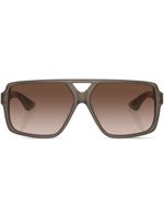 Oliver Peoples 1977C oversize-frame sunglasses - Marron - thumbnail