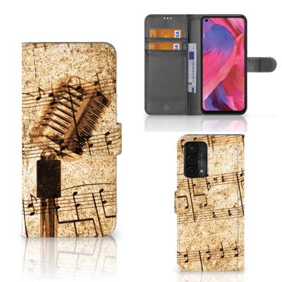 OPPO A54 5G | A74 5G | A93 5G | Telefoonhoesje met foto | Bladmuziek