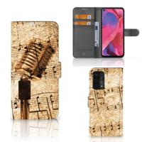 OPPO A54 5G | A74 5G | A93 5G | Telefoonhoesje met foto | Bladmuziek