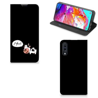 Samsung Galaxy A70 Magnet Case Cow Samsung Galaxy A70 Magnet Case Cow