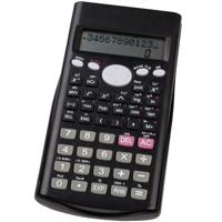 Rekenmachine/calculator - zwart - 240 functies - voor school of kantoor