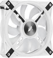 Corsair Casefan iCUE QL120 RGB PWM White Triple Fan with Lighting Node CORE - thumbnail